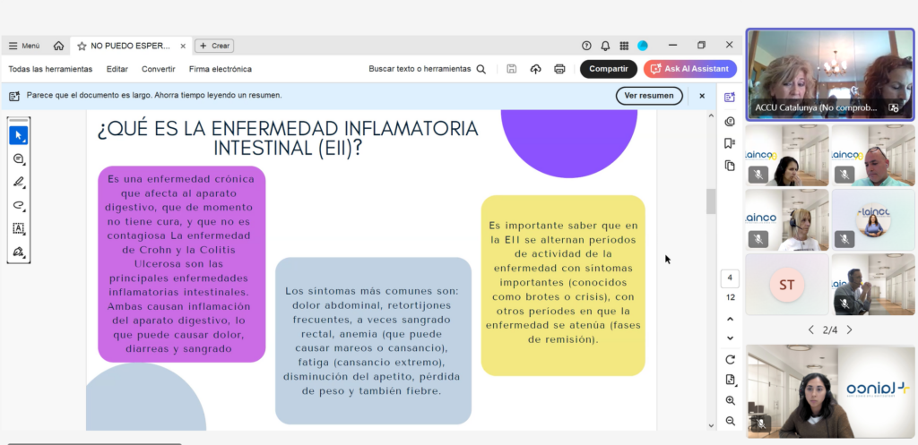 Webinar de la formación de ACCU Catalunya